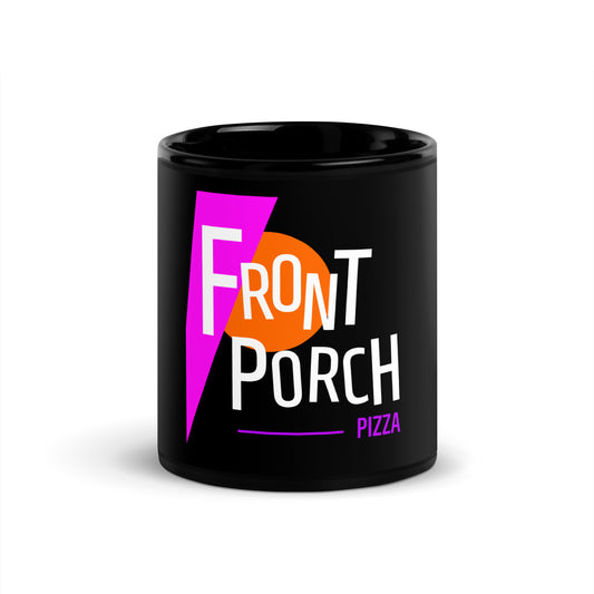 Front Porch Pizza 'OG' Black Glossy Mug